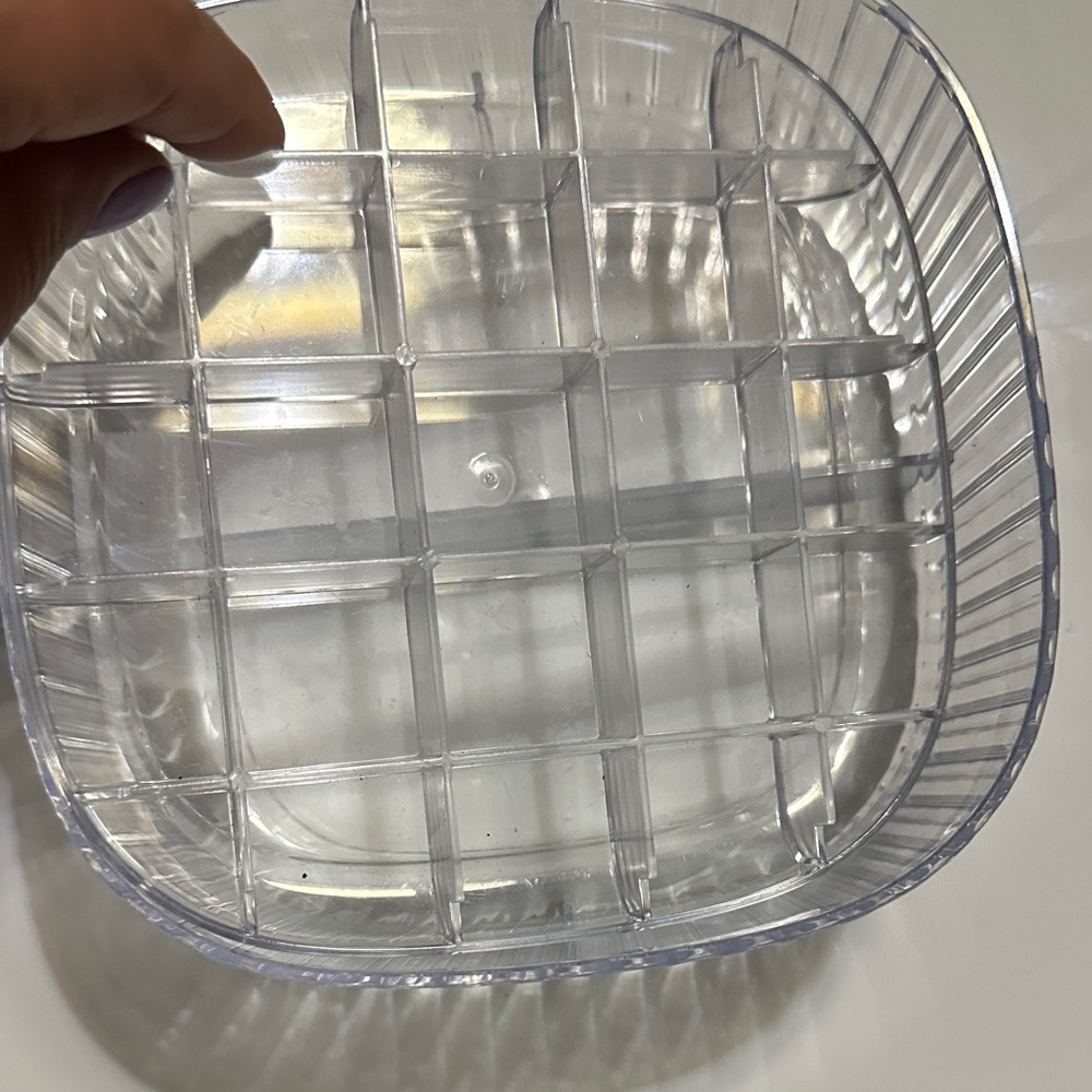 Clear Storage Container with Orange Handle - Picture 9 of 13